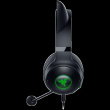 Kraken Kitty V2 - Must, Gaming Kõrvaklapid mikrofoniga, Kitty Ears, Stream Reactive Lighting, HyperClear Cardioid Mic, 40 mm TriForce Drivers, Built into the earcups Mikrofon, Razer Chroma RGB (Ear and Earcups), Surround sound: Only available on Windows 1