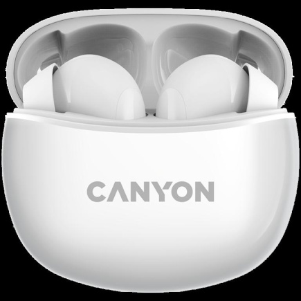 CANYON Kõrvaklapid mikrofoniga TWS-5 Valge