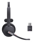 Yealink WH64 Hybrid Mono Teams Kõrvaklapid mikrofoniga Wireless Head-band Office/Call center Micro-USB Bluetooth Must