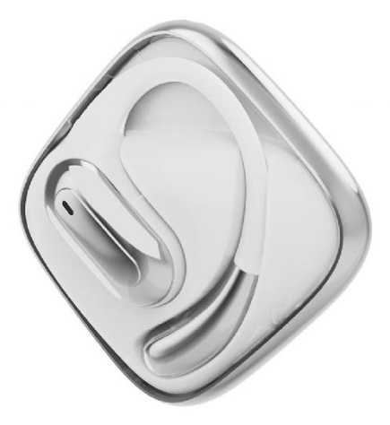 Kõrvaklapid mikrofoniga BLUETOOTH OPEN EAR/TWS Valge OWS-01-W GEMBIRD