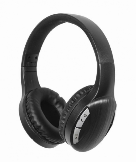 Kõrvaklapid mikrofoniga BLUETOOTH V5.0/Must BTHS-01-BK GEMBIRD