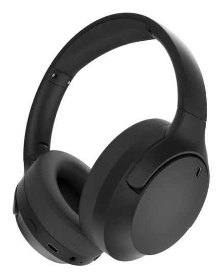 Kõrvaklapid mikrofoniga BLUETOOTH/Must BHP-ANC-01 GEMBIRD