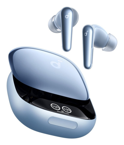 Anker Liberty 4 Pro Kõrvaklapid mikrofoniga True Wireless Stereo (TWS) In-ear Calls/Music/Sport/Everyday USB Type-C Bluetooth Light Blue