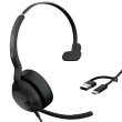 Jabra Evolve2 50 Kõrvaklapid mikrofoniga Wired Head-band Office/Call center USB Type-C / USB Type-A Bluetooth Must
