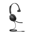 Jabra Evolve2 40 SE Headset Wired Head-band Calls/Music USB Type-C / USB Type-A Черный WLONONWCROJNJ