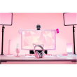 Razer Headset | Kraken Kitty V3 Pro | Wireless/Wired | Over-Ear | Wireless | Quartz RZ04-05170200-R3M1