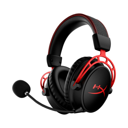 Kõrvaklapid mikrofoniga HYPERX CLOUD ALPHA RED WIRELESS