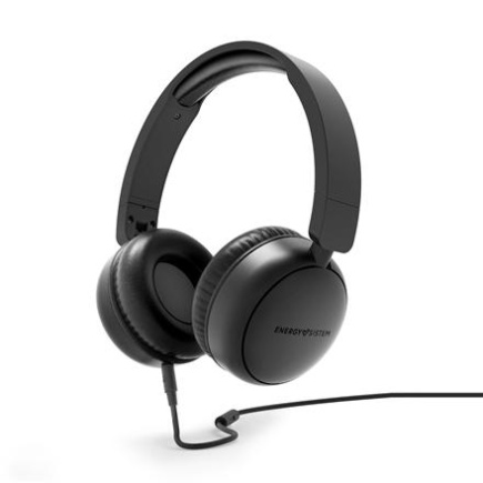 Energy Sistem | Headphone | Soundspire | Wired | Over-Ear | Mikrofon | Must 457601