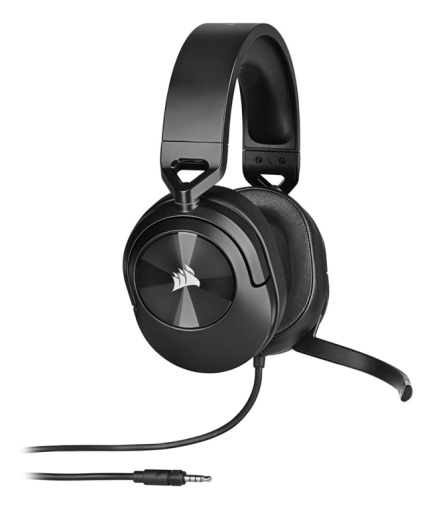 Corsair HS55 STEREO Kõrvaklapid mikrofoniga Wired Handheld Gaming Carbon