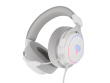GENESIS Neon 764 Kõrvaklapid mikrofoniga Wired Head-band Gaming USB Type-A Valge