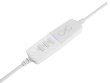 GENESIS Neon 764 Kõrvaklapid mikrofoniga Wired Head-band Gaming USB Type-A Valge