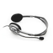 Logitech | Stereo Kõrvaklapid mikrofoniga | H111 | Built-in Mikrofon | 3.5 mm | Grey