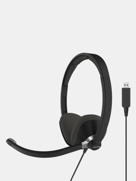 Koss CS300 USB Headphones Wired Head-band Office/Call center USB Type-A Must