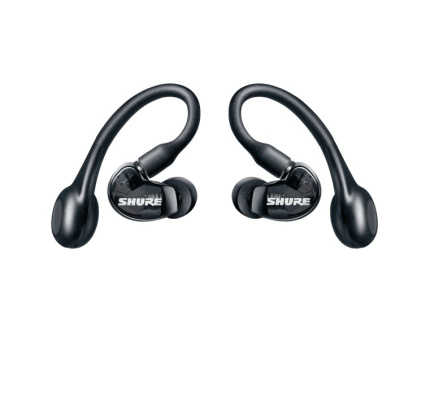 Shure SE21DYBK+TW2-EFS headphones/Headset True Wireless Stereo (TWS) Ear-hook, In-ear Sports USB Type-C Bluetooth Black