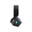 Dell Gaming Headset | Alienware Tri Mode AW725H | Bluetooth | Over-Ear | Microphone | Noise canceling | Wireless | Dark Side of the Moon 545-BBFW