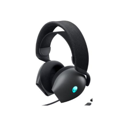 Dell Gaming Headset | Alienware Tri Mode AW725H | Bluetooth | Over-Ear | Microphone | Noise canceling | Wireless | Dark Side of the Moon 545-BBFW