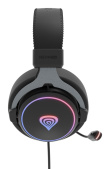 GENESIS Neon 764 Kõrvaklapid mikrofoniga Wired Head-band Gaming USB Type-A Must