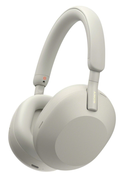 Sony WH-1000XM5 Kõrvaklapid mikrofoniga Wired & Wireless Head-band Calls/Music Bluetooth Silver, Valge