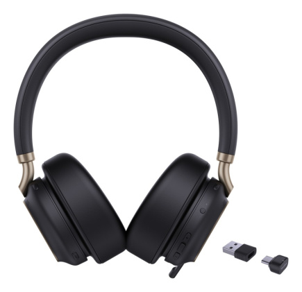 Yealink BH76 Plus UC Must USB-C/A Kõrvaklapid mikrofoniga
