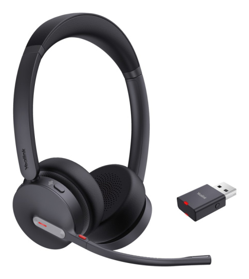 Yealink WH64 Hybrid Dual UC Headset Wireless Head-band Office/Call center Micro-USB Bluetooth Черный