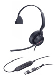 Yealink UH46 Mono Teams USB-C/A Kõrvaklapid mikrofoniga