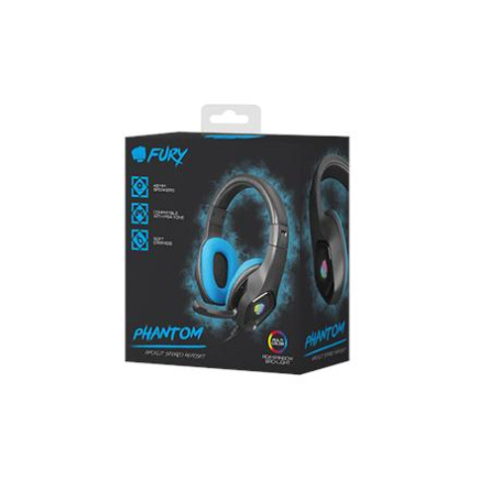 Fury Gaming Kõrvaklapid mikrofoniga Natec Fury Phantom Headband/On-Ear NFU-1679