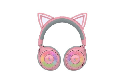 Razer Kraken Kitty V3 Pro - Quartz Kõrvaklapid mikrofoniga Wired & Wireless Head-band Gaming USB Type-A Bluetooth Rose
