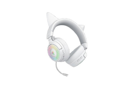 Razer Kraken Kitty V3 Pro - Valge Kõrvaklapid mikrofoniga Wired & Wireless Head-band Gaming USB Type-A Bluetooth