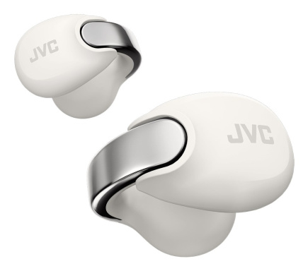 JVC HA-NP1T Kõrvaklapid mikrofoniga True Wireless Stereo (TWS) Ear-clip-on Calls/Music USB Type-C Bluetooth Silver, Valge