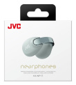 JVC HA-NP1T Kõrvaklapid mikrofoniga True Wireless Stereo (TWS) Ear-clip-on Calls/Music USB Type-C Bluetooth Grey, Silver