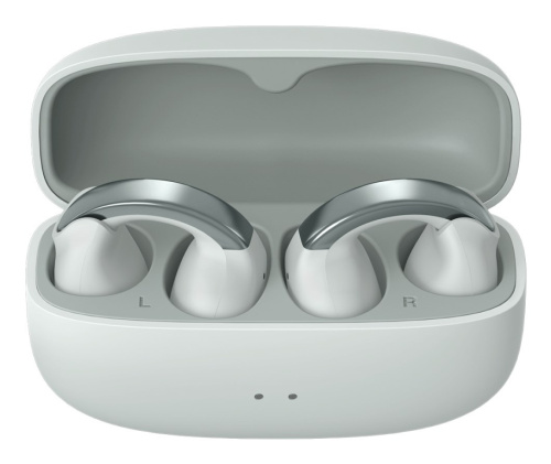 JVC HA-NP1T Kõrvaklapid mikrofoniga True Wireless Stereo (TWS) Ear-clip-on Calls/Music USB Type-C Bluetooth Grey, Silver