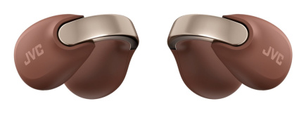 JVC HA-NP1T Kõrvaklapid mikrofoniga True Wireless Stereo (TWS) Ear-clip-on Calls/Music USB Type-C Bluetooth Brown, Silver