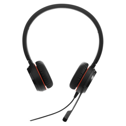 Jabra Evolve 20 SE Headset Wired Head-band Office/Call center USB Type-C / USB Type-A Черный PERJABSLU0047
