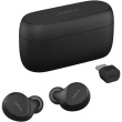 JABRA Evolve2 Buds UC True wireless earphones with mic in-ear Bluetooth active noise cancelling USB-C via BT adapter Must Zoom
