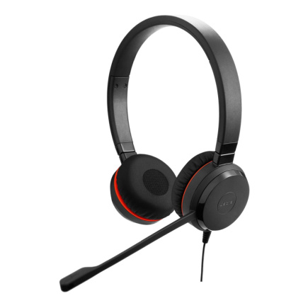 Jabra Evolve 20 SE Headset Wired Head-band Office/Call center USB Type-C / USB Type-A Черный PERJABSLU0052