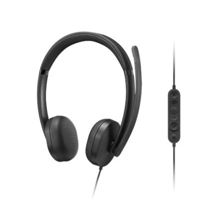 Lenovo Wired VoIP Kõrvaklapid mikrofoniga 5000 (Teams) | Built-in Mikrofon | USB Type-A, USB Type-C | Must