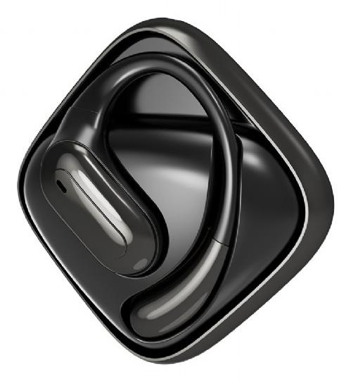 Kõrvaklapid mikrofoniga BLUETOOTH OPEN EAR/TWS Must OWS-01-BK GEMBIRD