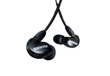 Shure AONIC 215 - in-ear headphones with single transducer and 3.5mm cable (Black)