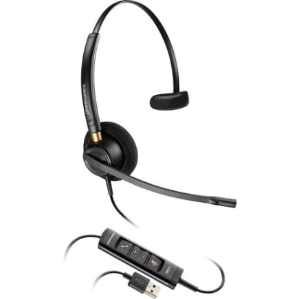 POLY EncorePro 515 Microsoft Teams Certified Monoaural with USB-A Headset 783R1AA