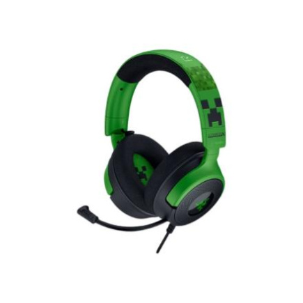 Razer Gaming Kõrvaklapid mikrofoniga | Kraken V4 X | Wired | Over-Ear | Mikrofon | Minecraft Edition RZ04-05180200-R3M1