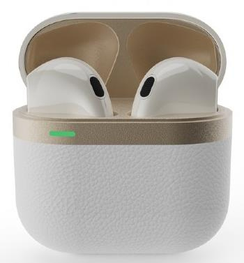 Kõrvaklapid mikrofoniga BLUETOOTH/Valge/GOLD TWS-02-W GEMBIRD