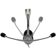LOGITECH H110 Corded Stereo Kõrvaklapid mikrofoniga - GRAY/SILVER - Dual Plug