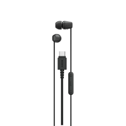 Sony IER-EX15C, USB-C, must - Kõrvaklapid / IEREX15CB.CE7