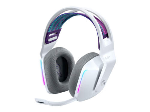 Logitech Lightspeed Gaming Headset G733 Белый