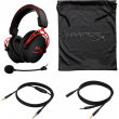 HP HyperX Cloud Alpha Gaming Kõrvaklapid mikrofoniga - Over-Ear - schwarz/rot -