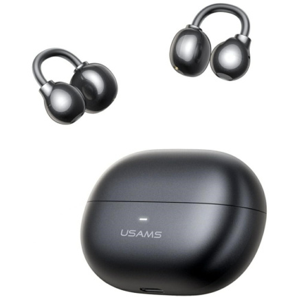USAMS Bluetooth headphones R02 Clip-on grey