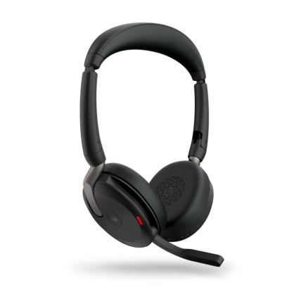 Jabra Evolve2 65 Flex MS Stereo Wireless Headset, Bluetooth, USB-A, Черный