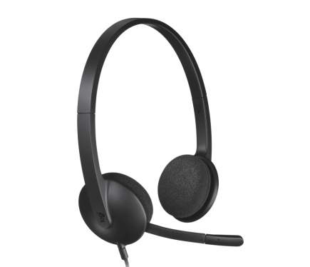 LOGITECH H340 USB Headset Черный