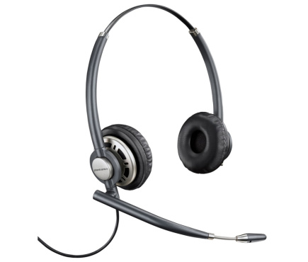 HP Poly EncorePro 720 Binaural Headset +Quick Disconnect