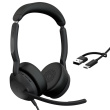 Jabra Evolve2 50 Headset Wired Head-band Office/Call center USB Type-C / USB Type-A Bluetooth Black WLONONWCROJP4